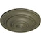Ekena Millwork Classic Ceiling Medallion (Fits Canopies up to 4 1/8"), Hnd-Painted Spartan Stone, 13 1/4"OD x 1/2"P CM13CLSSF - alternate 4
